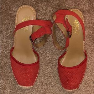 Brand new orange wedges